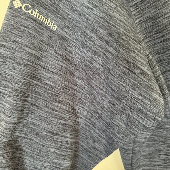 Columbia Women's Gray Hoodie with Pink Trim Pullover Size XL - Picture 2 of 14